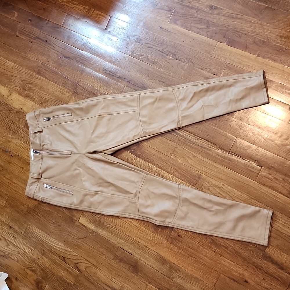 Faux Leather Pants